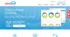 Desktop Screenshot of abmcloud.com